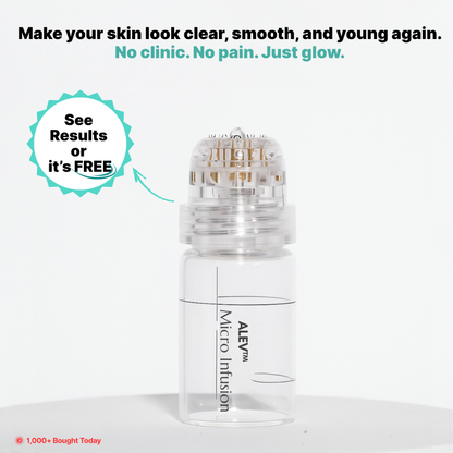 Fade dark spots and smooth wrinkles with the Micro-Infusion Facial System