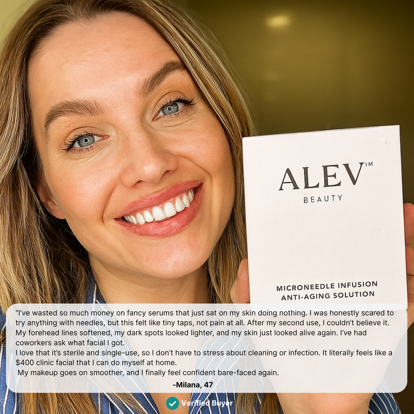 Fade dark spots and smooth wrinkles with the Micro-Infusion Facial System